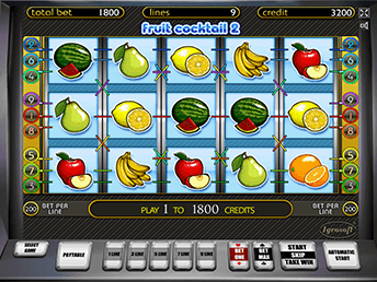 Игровой аппарат Fruit Cocktail 2